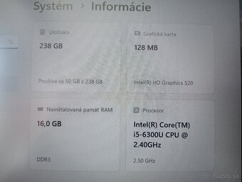 Lenovo Thinkpad T460 + Intel core i5 + 16gb ram + Windows 11 - 5
