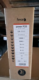 zdroj elektrického ohradníka fencee power P20,výhodná cena - 5