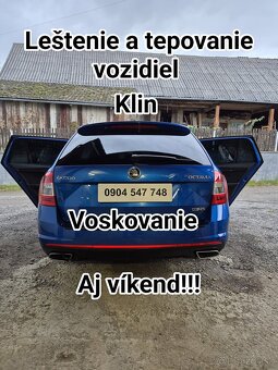 Leštenie, čistenie a tepovanie vozidiel - 5