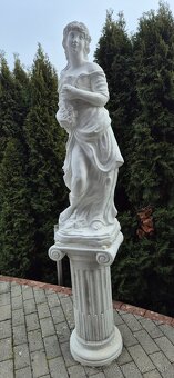 Záhradná socha Grécka bohyňa Flóra - 5
