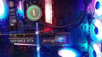 Herný PC–RTX 3070 AORUS MASTER+32GB RAM+R5 5600G+ LCD+ARGB - 5