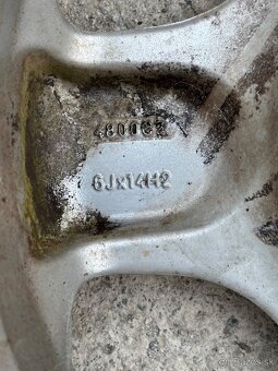 Hliníkové disky R14 - 5