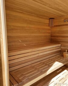 Predám novú exteriérovú saunu - 5