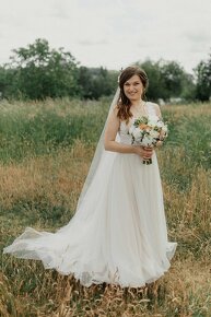 Svadobné šaty Ivory - 5
