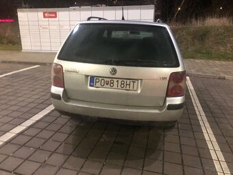 Volkswagen Pasat B5.5 voľno 1.9 -96kw-rv2001 359069km - 5