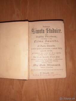 2 starožitné knihy - 19 storočie - 5