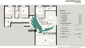 Chorvátsko-Apartmán s výhľadom na more, 50m od mora, 3x spál - 5