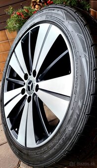alu R18 5x112 orig. Mercedes B + A + CLA, zimné pneu 225/45 - 5