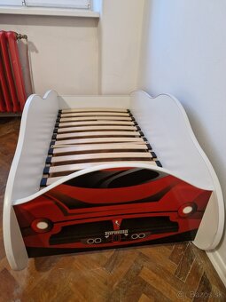 Predám detskú postel - Závodné auto - 5