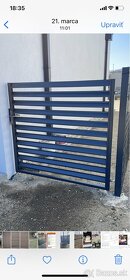 Hliníkové a oceľové brány a  ploty na mieru - 5