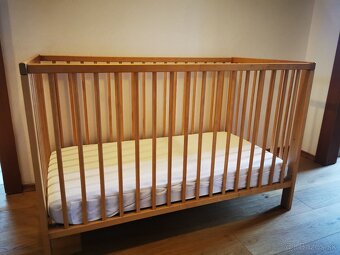 Detská postieľka s matracom - 5