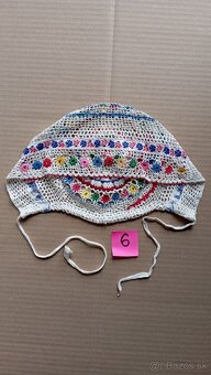 Ľudové čepce... súčasť kroja... - 5