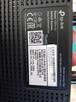 TP link AC 1900 Wi-Fi Router - 5