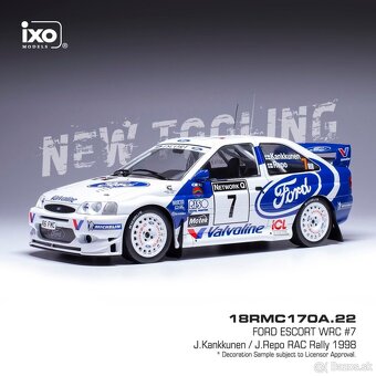 Modely Ford Escort 1:18 IXO - 5