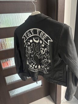 Dievčenská kozenkova bunda v. 146 cm - 5