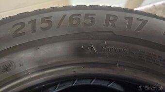Zimne pneumatiky 215/65 r17 michelin alpin - 5