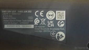 BOSCH GWX 18V-10P - 5