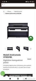 Digitálne piano cp203 - 5