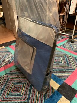 Skladací domček pre psa (mačku) - modrý - 5