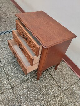 Barokní komoda, starožitný nábytek, rustikální - 5