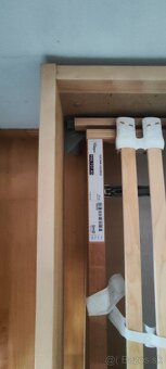 IKEA posteľ s roštom a úložným priestorom - 5