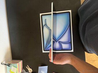iPad Air 13" Wi-Fi 128GB Modrý (2024) + Apple Pencil Pro - 5