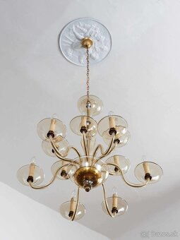 Murano skleněný lustr 1970 - 5