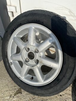 Disky VW Polo Vento Golf III 4x100 + zimné pneu 185/60R14 - 5