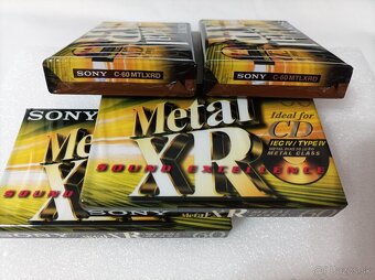 SONY METAL XR60 (SONY C-60MTLXRD) - MC kazeta - 5