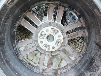 MINI original disky + celoročné pneu - 5