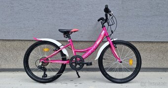 Horský bicykel CTM Meggie 20" so 6° prehadzovačkou od 5r. - 5