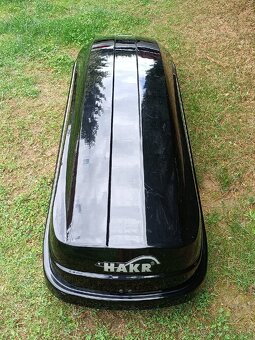 Strešný box - 185cm čierny lesklý - 5