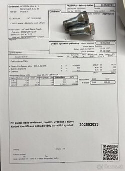 ‼️ Eibach podložky 5×100 – 20 mm – ako nové, so zárukou, kom - 5
