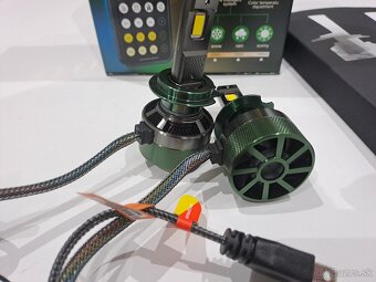 LED žiarovky H7 - NOVINKA s nastavením výkonu a sily svetla - 5