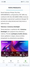 Philips UHD smart tv 55" - 5