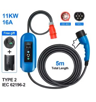 Prenosný Wallbox 11KW 16A EV Charger - 5