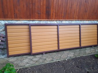 Trapezovy plechy T07 Zlaty dub lesklý,matný /Tmavý Dub,matny - 5