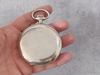 moc pěkné masivní kapesní hodinky COLOMBOPHILE - 5