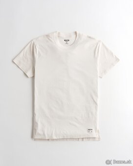 TRIČKO HOLLISTER krémové veľ. M + darček - 5