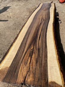 Široke Orechové Drevo Fošne Rezivo - 5