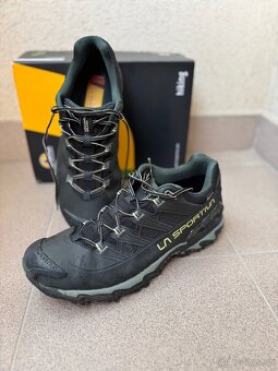 La Sportiva Ultra Raptor II Leather Wide GTX black/cedar - 5