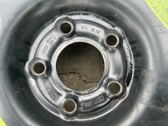 Predám tenké dojazdové koleso 5x112 R19 original Audi A4 B8 - 5