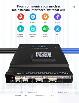 JK BMS Bms 200A + 2A Active Balance-24V-48V - 5