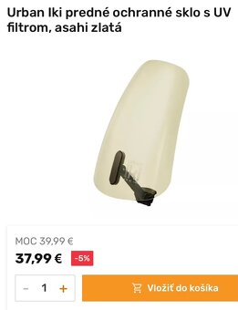 Urban iki ružová predná detská sedačka - 5