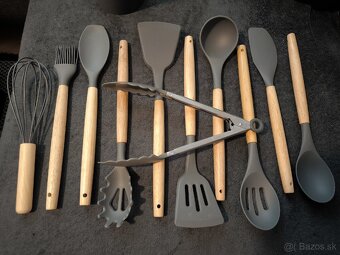 12 dielna sada silikónové kuchynské náradie - 5
