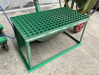mobilný recyklátor abraziva pieskovanie nemecký CONTRACOR - 5