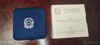 Taliansko Proof - 5 Euro, 2006 FIFA World Cup Germany - 5