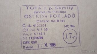 Retro hra OSTROV POKLADOV - 5