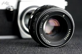 Fotoaparát Praktica L2 + Pentacon 50mm f1,8 red M42 - 5