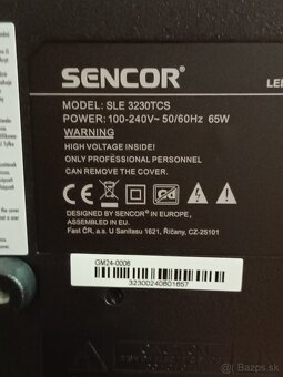 Predám TV Sencor SLE - 5